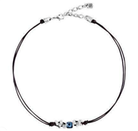 Collana Unode50 Donna La Jojoya in Lega metallica Cristallo COL1092AZUMAR0U - COL1092AZUMAR0U